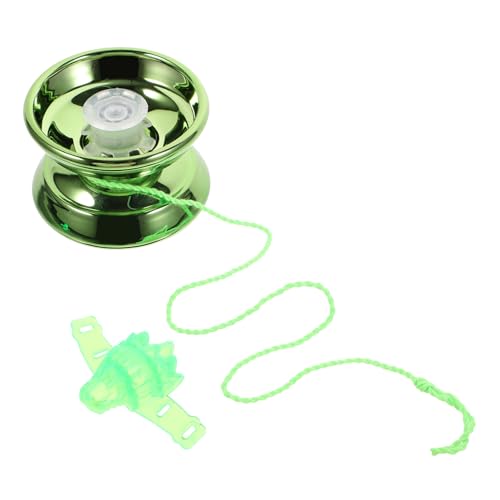 GETAJGHSD 1 Satz Jo-Jo yoyo für freundinen Yo-yo Wettbewerb Yo-yo mit Schnur Yo-yo Anfänger Ball Spielzeug Spielzeuge mit -Bällen Lernspielzeug Schaft Kunststoff Green von GETAJGHSD