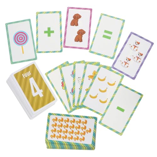 GETAJGHSD 1 Satz Karteikarten Zur Früherziehung Interessantes Lernspielzeug Kognitives Kinderspielzeug Lernspielzeug Für Den Haushalt Interessantes Kinderspielzeug Bildungskarten Papier von GETAJGHSD