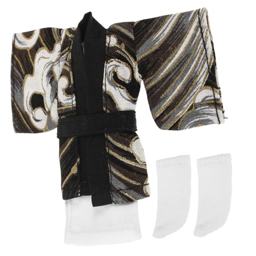 GETAJGHSD 1 Satz Kimono-Set Für Babykleidung Ausgestopfte Puppenkleidung Zubehör Für Puppenkostüme Puppe Kimono Yukata Anime-plüschpuppen Verkleiden Sich Plüschpuppenanzug DIY Zubehör Stoff von GETAJGHSD