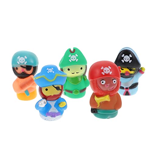 GETAJGHSD 1 Satz Piratenfigur Fingerkinderspielzeug Pädagogisches Kinderspielzeug Fingerpuppen Fingerspielzeug Für Interaktives Fingerspielzeug Für Piraten Vinyl von GETAJGHSD