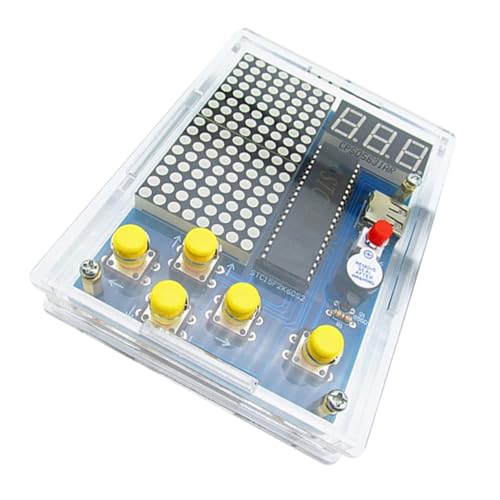 GETAJGHSD 1 Satz Spiel Schweißspielzeug Videospiel DIY-Kits Bahnhof Spiele DIY Elektronik Kinder spielkonsole Schweißteile für Spielkonsolen elektronische bausätze selber Machen Plastik Blue von GETAJGHSD