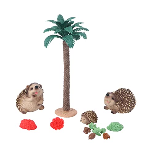 GETAJGHSD 1 Satz Tieranzug Dekoration Kuhfiguren Tierfigur Igelfiguren Kaninchen- Lernspielzeug Für Kinder Wilde Tiere Hasenfiguren Für Kinder Tiere Spielset Tierisches Handwerk PVC von GETAJGHSD