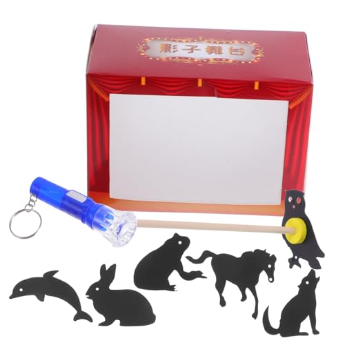 GETAJGHSD 1 Set Educational Traditionelle Puppen Theater Kinderpuppen Theater Bastel Set DIY Shadow Puppen Interaktive Puppen Zeigen Papierpuppen Machen Kit Machen von GETAJGHSD