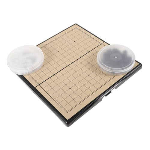 GETAJGHSD 1 Set Go Backgammon Set Chinesische Spiele Go Game Trainingsset Magnetisches Go Spiel Schachbrett Set Brettspiele Für Erwachsene Klassische Brettspiele Schachspiele Für von GETAJGHSD