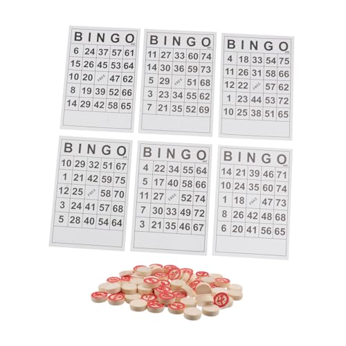 GETAJGHSD 1 Set Russisch Bingo Schachspielzeug Interessantes Spiel Schach Pädagogisches Bingo Schachspielzeug von GETAJGHSD