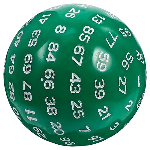 GETAJGHSD 100 Würfel Würfel Würfelspiel Im Freien Standard-spielwürfel Zahlenwürfel Farbige Würfel 12-seitiger Würfel Tischspielwürfel Spiel Würfel Mehrseitige Spielwürfel Acryl Green von GETAJGHSD