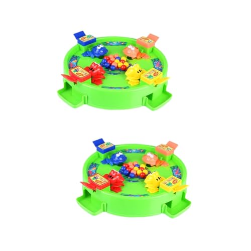 GETAJGHSD 2 Stück Hungrige Frösche Spiel Kinderspielzeug Kinderspielzeug Hungrige Frösche Brettspiel Kinder Brettspiel Frösche Essen Bälle Spiel Kinder Hungrige Frösche von GETAJGHSD