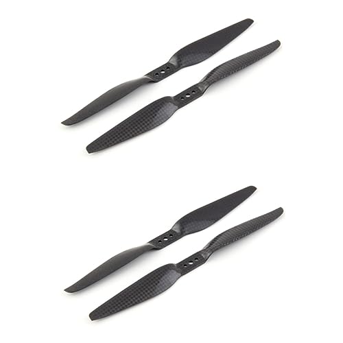 GETAJGHSD 2 Stück Paar 1355 1355 Propeller kohlefaser carbonfaser ösch Noir swor 13x5,5-Propeller Black von GETAJGHSD