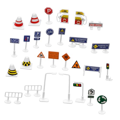 GETAJGHSD 28stücke Verkehrsschilder Für Junge Mädchen Spielset Straße Zeichen Lernspielzeug Sicherheitsschilder Kindergarten Spielzeug GETAJGHSD 28stücke Verkehrsschilder Für Junge Mädchen Spielset Straße Zeichen Lernspielzeug Sicherheitsschilder Kindergarten Spielzeug von GETAJGHSD