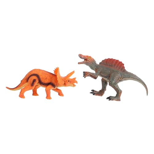 GETAJGHSD 2pcs Simulative Dinosaurier Spielzeug Lebensechte Dinosaurier Dekoration Kinder Bildung Spielzeug von GETAJGHSD