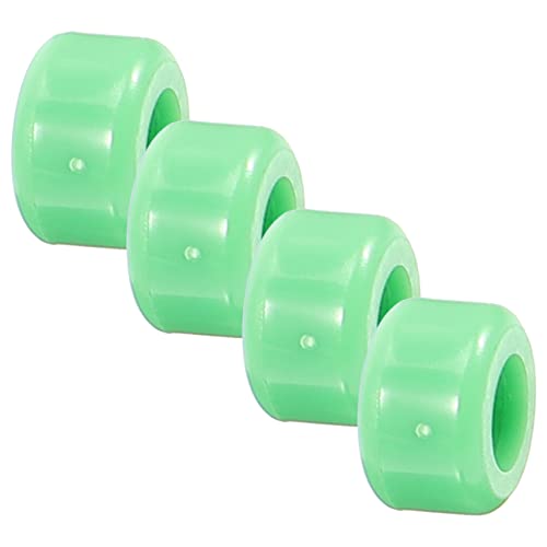 GETAJGHSD 4 Stück Kompaktes Skate-Spielzeug Lustiges Skate-Spielzeug Schreibtisch Spielzeug Fingerrollschuhe Fingerspielzeug Mini-Skateboard Fingersport-Modell Rostfreier Stahl Green von GETAJGHSD