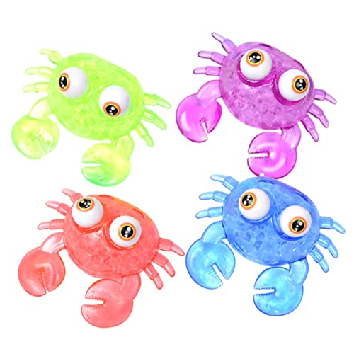 GETAJGHSD 4 Stück Kreative Stressabbau Spielzeuge Teiliges Krebse aus TPR für Druckfest und Langlebig zur Stressbewältigung für Partys Zufällige Farbe GETAJGHSD 4 Stück Kreative Stressabbau Spielzeuge Teiliges Krebse aus TPR für Druckfest und Langlebig zur Stressbewältigung für Partys Zufällige Farbe von GETAJGHSD
