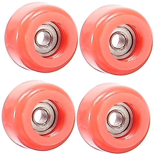 GETAJGHSD 4 Stück Simulation Skate Roller Tragbares Fingerspielzeug Fingersportmodell Lernspielzeug Fingerspielzeugzubehör Kompaktes Desktop Spielzeug Schreibtischspielzeug Finger Skate von GETAJGHSD