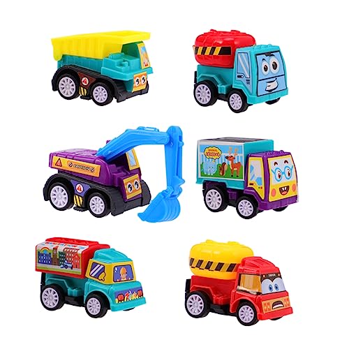 GETAJGHSD 6St Trägheitsspielzeug für Kinder kindergeschenke spielzeugauto kleinkinderspielzeug Frühpädagogisches Spielzeug Jungs-Spielzeug frühes pädagogisches Spielzeug Colorful von GETAJGHSD