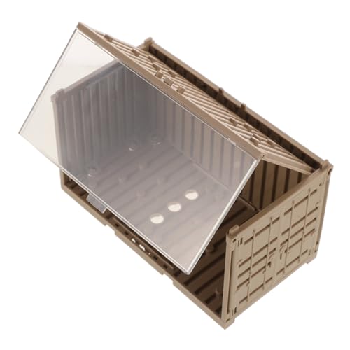 GETAJGHSD Box Container Display Box Modell Display Halter Puppenmodell Vitrine Bausteine ​​Aufbewahrung Sammlerstücke Vitrine Mini Spielzeug Display Rack Spielzeug von GETAJGHSD