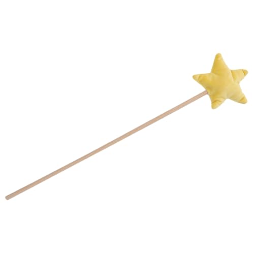 GETAJGHSD Fee Zauberstab Feenstöcke für Mädchen Prinzessin Zauberstab Star Design Feenstäbe Fairy Wand Kinder mitgebsel Kindergeburtstag glänzender Feenstab Exquisite Feenstäbe Holz von GETAJGHSD