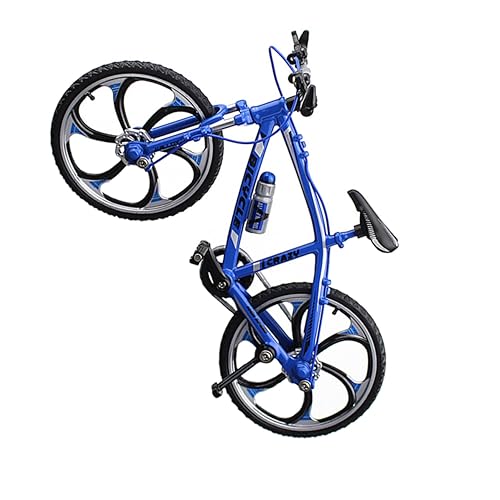 GETAJGHSD Figurendekor Bausatz Mini-Fahrradmodell Mini-Fahrrad-Fingermodell Fingerspielzeug Kinderspielzeug wohnungsdeko wohnraumdeko Spielzeug Fahrrad Sammlerstück Fahrrad Ornamente Blue von GETAJGHSD