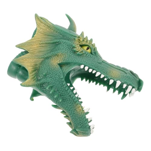 GETAJGHSD Fliegendes Drachen-handpuppenspielzeug Puppen Für Kinder Handspielzeug Handpuppenspielzeug Für Kinder Handpuppe Spielzeug Kinderspielzeug Tierpuppen Handpuppen Für Green von GETAJGHSD