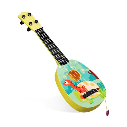 GETAJGHSD Gitarren-Ukulele für Kinder Gitarrenkinder Gitarre für Kinder Gitarre für Kleinkinder kinderinstrumente musikinstrumente für Kinder Ukulelen für Kinder Ukulele Kinder Plastik von GETAJGHSD