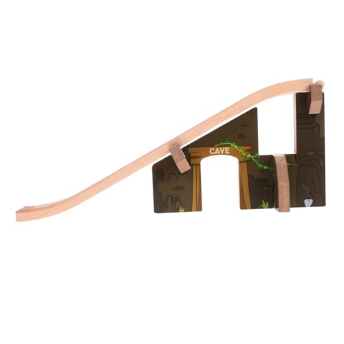 GETAJGHSD Gleiszubehör Gleisanlagen Kinder Trainieren Spielzeugteile Brücke Für Die Eisenbahn Hebebrücke Spielzeug Pädagogisches Spielzeug Lernspielzeug Für Gleisbrücken Holz von GETAJGHSD