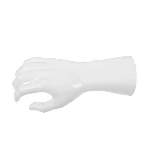 GETAJGHSD Handmodell-display-requisiten Raumdekoration Mannequin-handringhalter Ringhandhalter Ringunterstützung Hand Schaufensterpuppe Ringhalter Zum Ausstellen Schmuckhand Weiß Pvc von GETAJGHSD