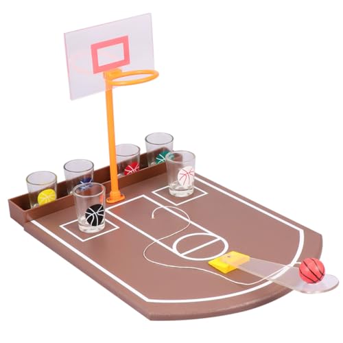 GETAJGHSD Kreatives Desktop Basketball Trinkspiel aus Acryl für Party Barbedarf Lustiges Trinkspiel für Erwachsene für Zuhause und Bar Unterhaltsames Bürosportspiel GETAJGHSD Kreatives Desktop Basketball Trinkspiel aus Acryl für Party Barbedarf Lustiges Trinkspiel für Erwachsene für Zuhause und Bar Unterhaltsames Bürosportspiel von GETAJGHSD