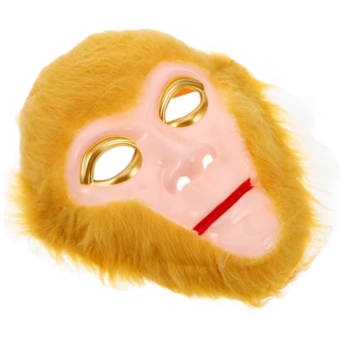 GETAJGHSD Maske Affen-Halloween-Kostüm Halloween-Party-Cosplay Affenkönig Kostüm Halloween-Cosplay-Requisiten Affenkönig Cosplay Plüsch von GETAJGHSD