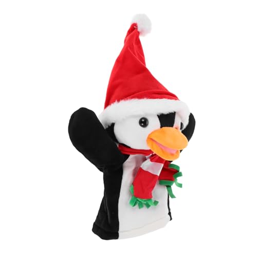 GETAJGHSD Pinguin Handpuppen Spielzeug Spielzeug Schneemann Spielzeug Interaktive Handpuppen Handpuppen Weihnachts Handpuppen Handpuppen Für Dschungeltier Handpuppen Stoff von GETAJGHSD