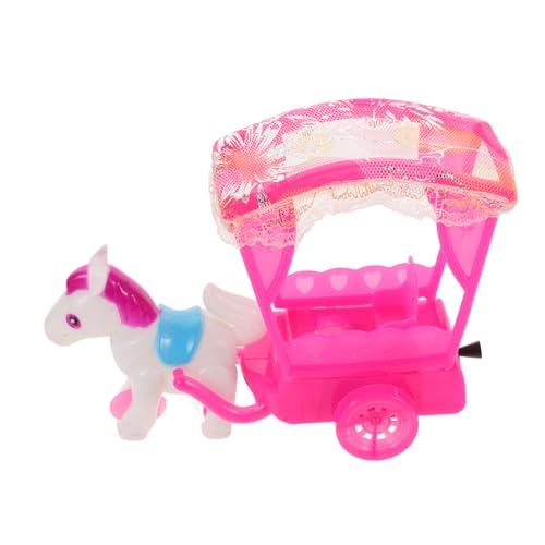 GETAJGHSD Ponyspielzeug für Geburtstagsgeschenk für Cartoon Spielzeugauto Auto Kleine Autos Partyspielzeug -Partygeschenke Plastik Rosy von GETAJGHSD