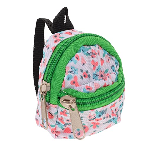 GETAJGHSD Puppenrucksack Mini-Rucksack-Spielzeug Mysteriöses Spielzeug Überraschungsspielzeug Für Mädchen Miniatur Puppenwagen Geldbörse Für Damen Kleine Reißverschlusstasche Polyester von GETAJGHSD