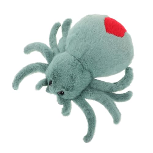 GETAJGHSD Rote Schwanzspinne Ausgestopfte Spinnenpuppe Stofftier Süß Ausgestopfte Spinnentiere Spielzeugspinne Halloween-stofftier Halloween-kuscheltiere Süße Kuscheltiere Plüsch von GETAJGHSD