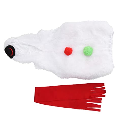 GETAJGHSD Satz Weihnachtskostüm Schneemann-Cosplay-zubehör Weihnachtskleider Verkleiden Jungen Kostüme Cosplay-Kleidung Für Kinder Schneemann Verkleidet Kostüm Babykostüm Weiß Kaschmirimitat von GETAJGHSD