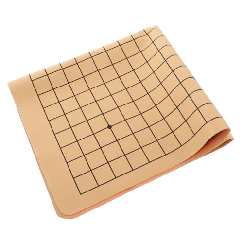 GETAJGHSD Schachbrett Schachspiel Requisite Chinesisches Schach Pad Zusammenklappbares Spielbrett Pu ​​Chinesisches Schachbrett Reise Schachbrettmatte Marmor Schachbrett Xiangqi von GETAJGHSD