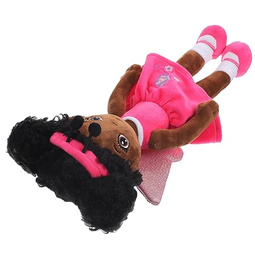 GETAJGHSD ausgestopfte Babypuppe Kinder Puppen kinderpuppe partyknaller Kinder Dolls for b Toys Stofftiere für Babys schönes Spielzeug Cartoon-Puppe Bettspielzeug PP Baumwolle Rosa von GETAJGHSD