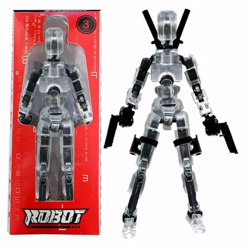 GETBSTOOP T13 Action Figur Set, 3D Titan 13 Action Figuren, 13 Action Figur mit Gelenken, T13 Sammelaktion Figur for Sammler als Schreibtischdekoration von GETBSTOOP