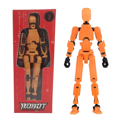 GETBSTOOP T13 Action Figur Set, 3D Titan 13 Action Figuren, 13 Action Figur mit Gelenken, T13 Sammelaktion Figur for Sammler als Schreibtischdekoration von GETBSTOOP