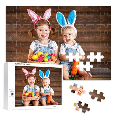 Benutzerdefinierte Puzzles von Fotos personalisierte Puzzle 300, 500, 1000 Stück aus Holz benutzerdefinierte Puzzle für Mom Dad benutzerdefinierte Mutter Vater Geburtstag Hochzeit Graduierung Geschenk von GEXHSRGD