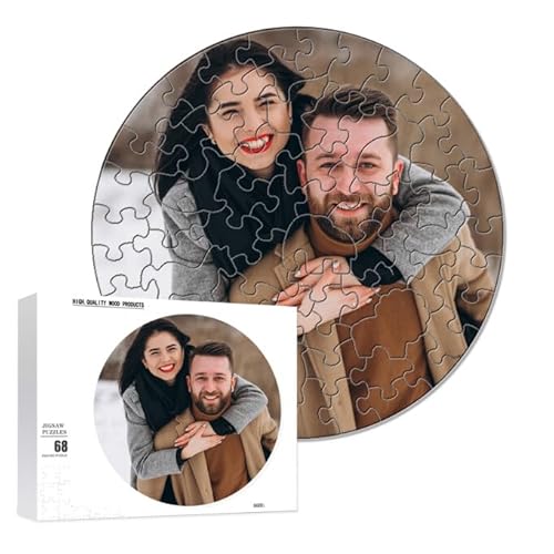 Benutzerdefinierte Puzzles von Fotos personalisierte Puzzle 300, 500, 1000 Stück aus Holz benutzerdefinierte Puzzle für Mom Dad benutzerdefinierte Mutter Vater Geburtstag Hochzeit Graduierung Geschenk von GEXHSRGD