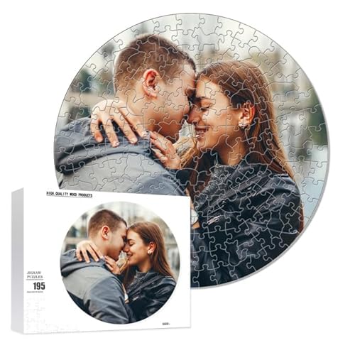 Benutzerdefinierte Puzzles von Fotos personalisierte Puzzle 300, 500, 1000 Stück aus Holz benutzerdefinierte Puzzle für Mom Dad benutzerdefinierte Mutter Vater Geburtstag Hochzeit Graduierung Geschenk von GEXHSRGD