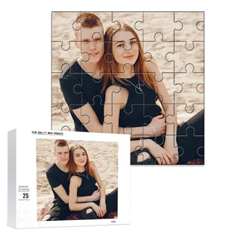 Benutzerdefinierte Puzzles von Fotos personalisierte Puzzle 300, 500, 1000 Stück aus Holz benutzerdefinierte Puzzle für Mom Dad benutzerdefinierte Mutter Vater Geburtstag Hochzeit Graduierung Geschenk von GEXHSRGD