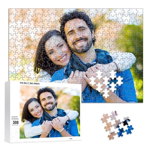 Benutzerdefinierte Puzzles von Fotos personalisierte Puzzle 300, 500, 1000 Stück aus Holz benutzerdefinierte Puzzle für Mom Dad benutzerdefinierte Mutter Vater Geburtstag Hochzeit Graduierung Geschenk von GEXHSRGD