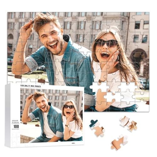 Benutzerdefinierte Puzzles von Fotos personalisierte Puzzle 300, 500, 1000 Stück aus Holz benutzerdefinierte Puzzle für Mom Dad benutzerdefinierte Mutter Vater Geburtstag Hochzeit Graduierung Geschenk von GEXHSRGD