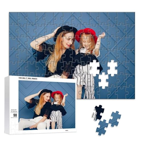 Benutzerdefinierte Puzzles von Fotos personalisierte Puzzle 300, 500, 1000 Stück aus Holz benutzerdefinierte Puzzle für Mom Dad benutzerdefinierte Mutter Vater Geburtstag Hochzeit Graduierung Geschenk von GEXHSRGD