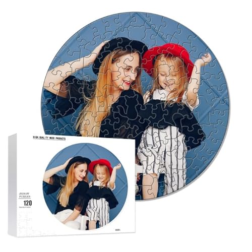 Benutzerdefinierte Puzzles von Fotos personalisierte Puzzle 300, 500, 1000 Stück aus Holz benutzerdefinierte Puzzle für Mom Dad benutzerdefinierte Mutter Vater Geburtstag Hochzeit Graduierung Geschenk von GEXHSRGD