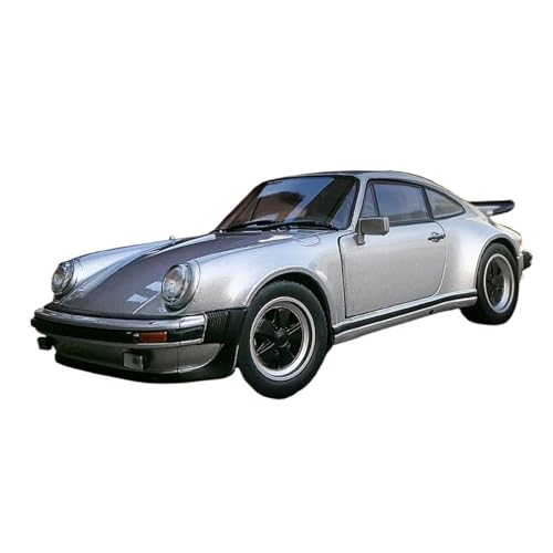 GEYILIN Pull-Back-Modell Für 911 Turbo 3.0 Legierungsmodell-Druckguss-Metallfahrzeug 1:24 Anteil(Size:Silver) von GEYILIN