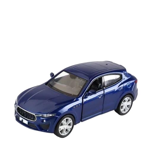 GEYILIN Pull-Back-Modell Für Levante GTS Legierung Diecast Auto Modell Zurückziehen Auto Modell 1:36 Anteil(Size:Blue with Box) von GEYILIN