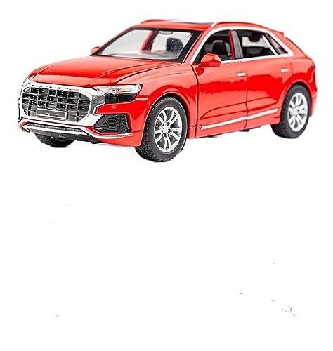 GEYILIN Pull-Back-Modell Für Q8 SUV Legierung Auto Modell Simulation Diecasts MetalVehicles Auto Modell 1:32 Anteil(Size:Red2) von GEYILIN