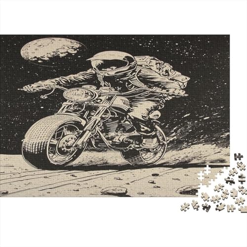 Dirt Bike Puzzle 1000 Teile Erwachsene Puzzles Für Erwachsene Klassische Puzzles 1000 Teile Erwachsene Puzzlespiel Schwer Pädagogisches Spielzeug Erwachsene Kinder Puzzel 1000pcs (75x50cm) von GFNSNYBLO