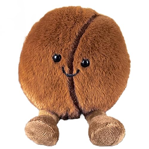 GFTCGK Palm Pals Kaffeebohnen Plüschtiere, Plüschtier, Plüsch Lustige Cartoon Mini Trompete Simulation Kaffee, Ideal für Alle Altersgruppen, Geeignet für Schlafzimmer, Wohnzimmer, Zuhause, Büro und GFTCGK Palm Pals Kaffeebohnen Plüschtiere, Plüschtier, Plüsch Lustige Cartoon Mini Trompete Simulation Kaffee, Ideal für Alle Altersgruppen, Geeignet für Schlafzimmer, Wohnzimmer, Zuhause, Büro und von GFTCGK