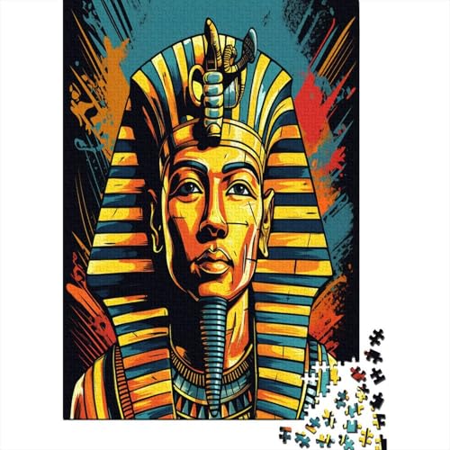 Pharao Puzzle 1000 Teile,Puzzle Für Erwachsene, Impossible Puzzle,Puzzle 1000 Puzzle Home DekoRatteion Puzzle,Erwachsenenpuzzle Puzzel 1000pcs (75x50cm) von GGAAUEIXN